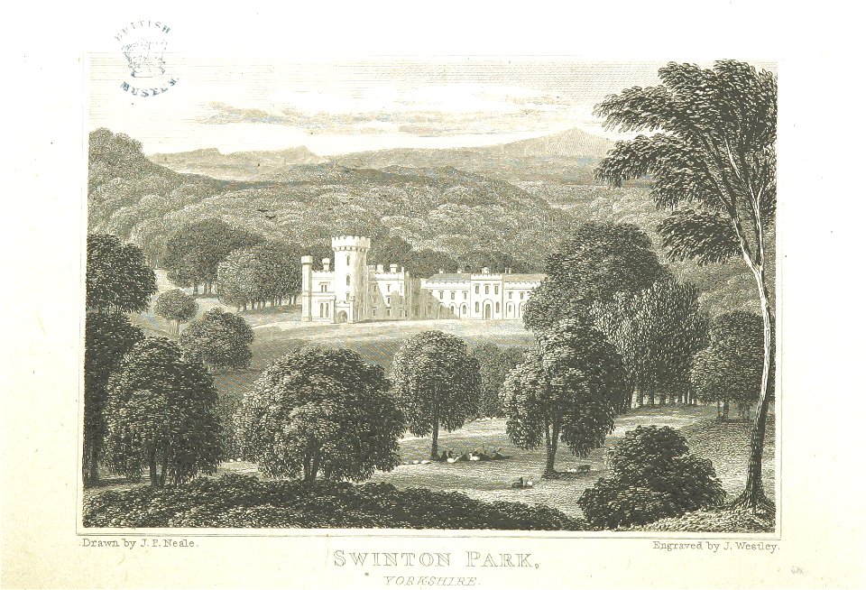 Neale(1827) p4.200 - Swinton Park, Yorkshire