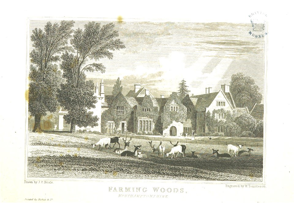 Neale(1826) p3.090 - Farming Woods, Northamptonshire