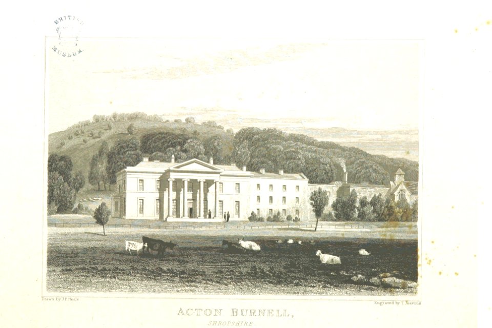 Neale(1825) p2.142 - Acton Burnell, Shropshire