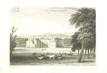 Neale(1827) p4.224 - Dalkeith Palace, Mid Lothian