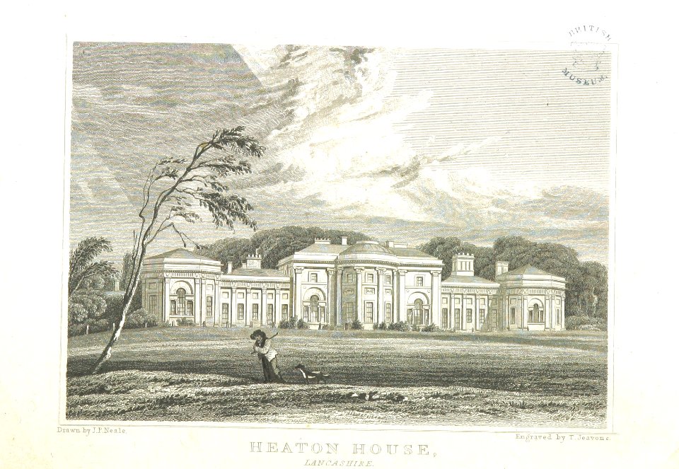 Neale(1824) p1.092 - Heaton House, Lancashire