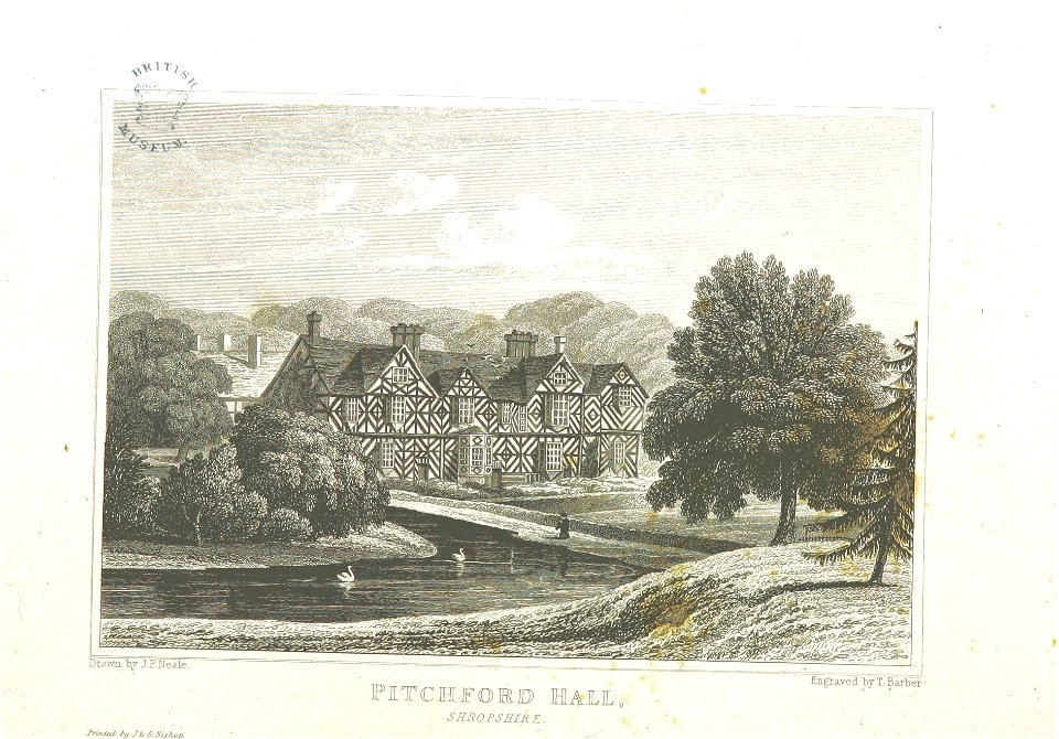 Neale(1825) p2.150 - Pitchford Hall, Shropshire