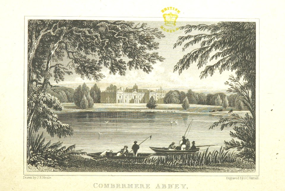 Neale(1829) p5.054 - Combermere Abbey, Cheshire