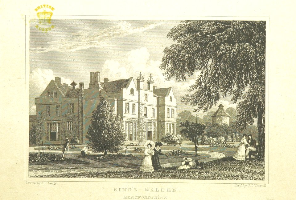 Neale(1829) p5.104 - King's Walden, Hertfordshire