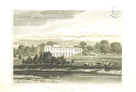 Neale(1824) p1.218 - Swillington Hall, Yorkshire