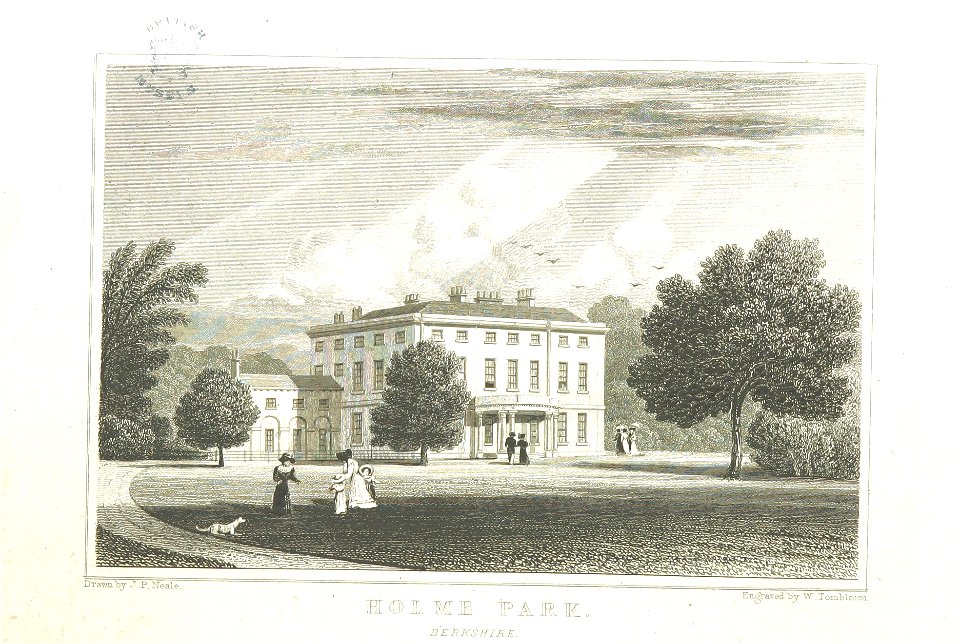 Neale(1827) p4.030 - Holme Park, Berkshire