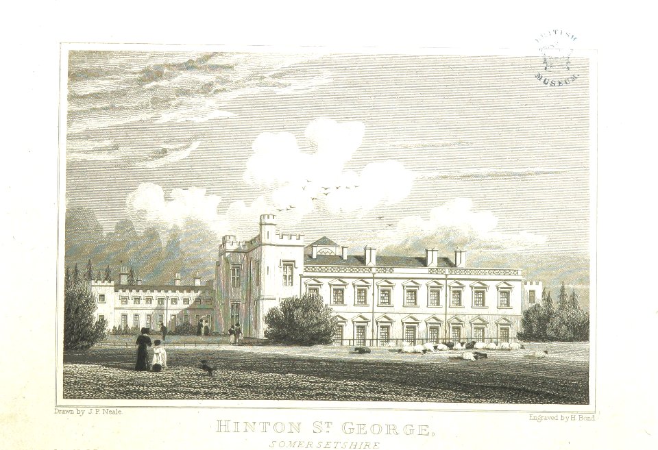 Neale(1827) p4.142 - Hinton St George, Somersetshire