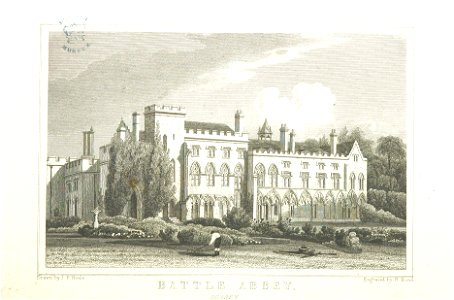 Neale(1827) p4.188 - Battle Abbey, Sussex