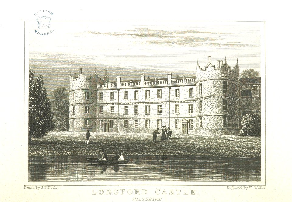 Neale(1827) p4.196 - Longford Castle, Wiltshire