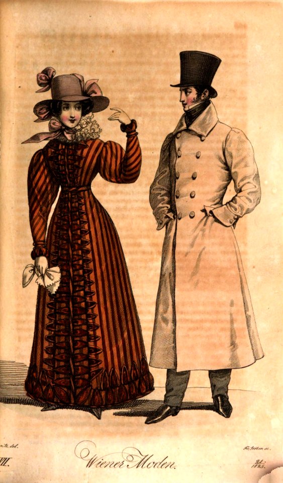 Viennese fashion, 1825 (15)