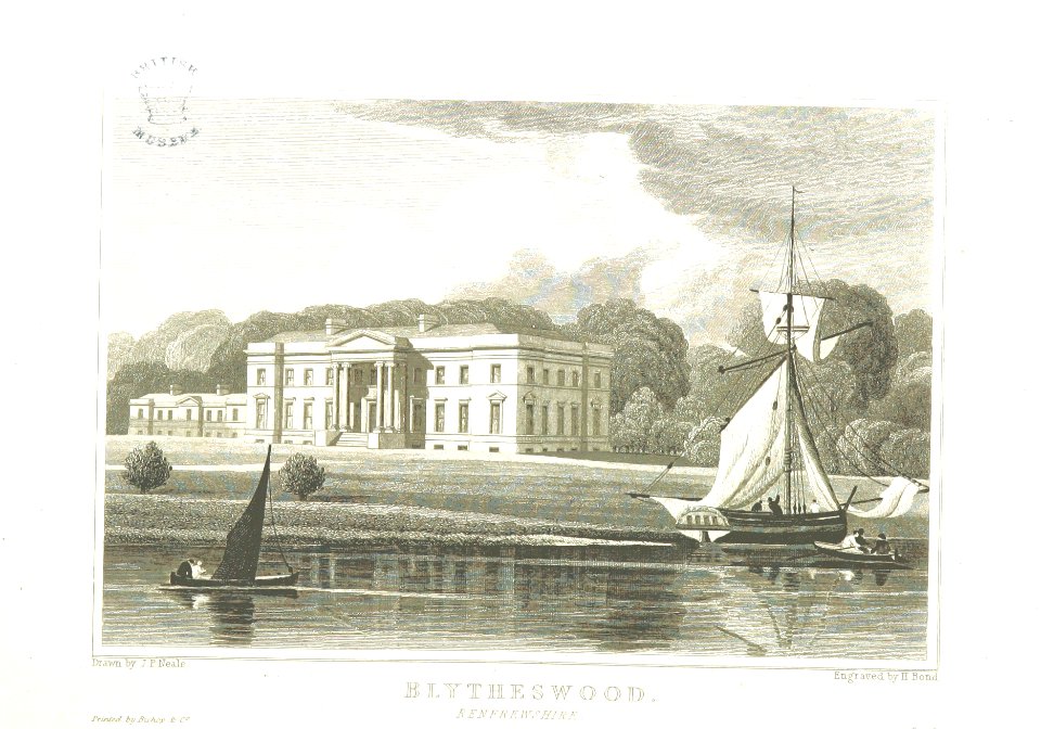 Neale(1826) p3.234 - Blytheswood, Renfrewshire
