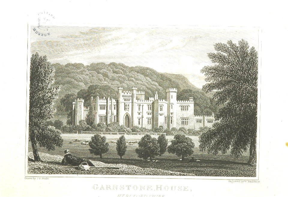 Neale(1827) p4.064 - Garnstone House, Herefordshire