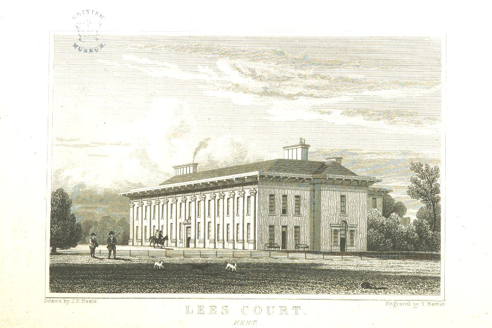 Neale(1827) p4.090 - Lees Court, Kent