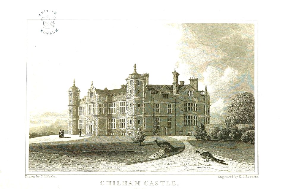 Neale(1825) p2.060 - Chilham Castle, Kent