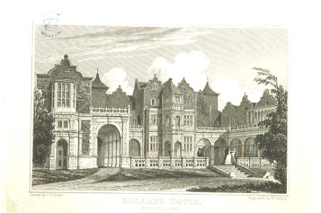 Neale(1827) p4.112 - Holland House, Middlesex