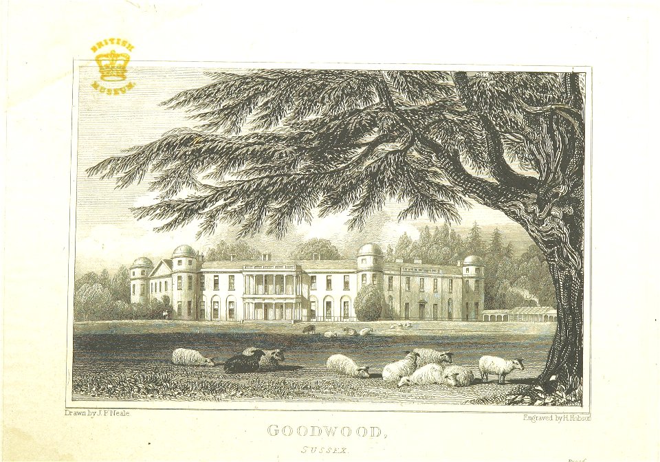 Neale(1829) p5.168 - Goodwood, Sussex