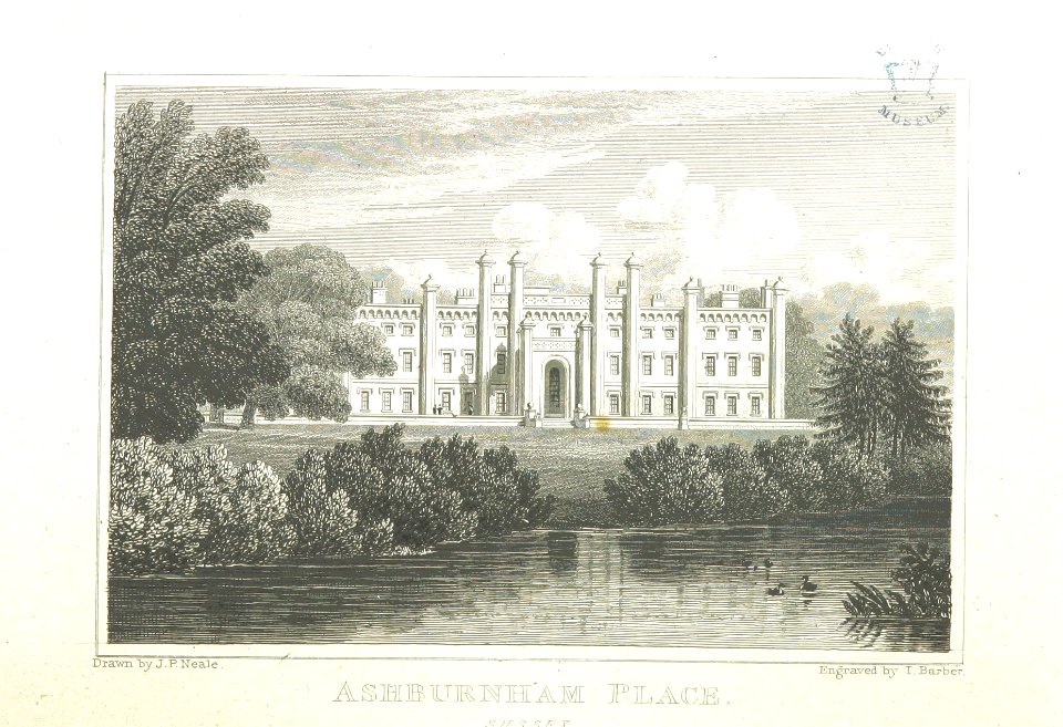Neale(1827) p4.182 - Ashburnham Place, Sussex