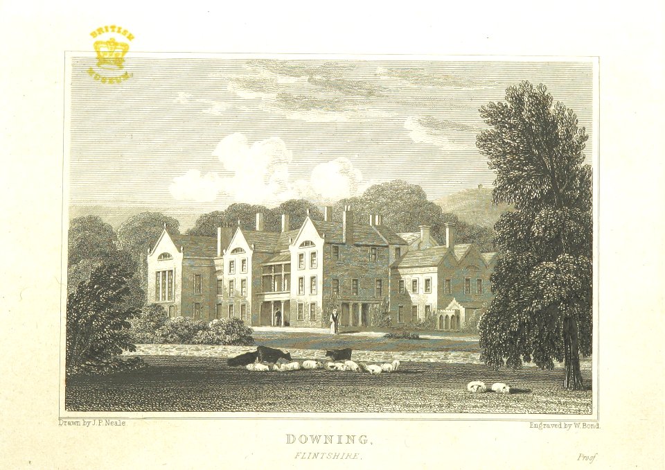 Neale(1829) p5.208 - Downing, Flintshire