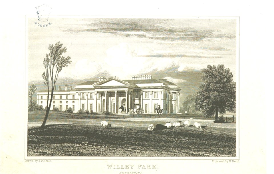 Neale(1825) p2.160 - Willey Park, Shropshire