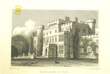 Neale(1829) p5.212 - Harwarden Castle, Flintshire