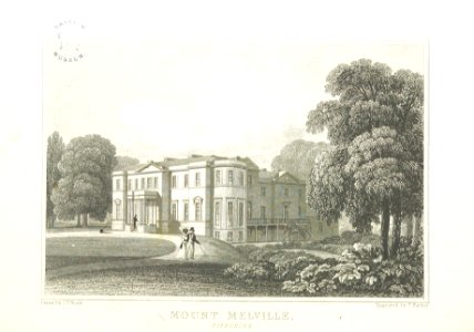 Neale(1825) p2.204 - Mount Melville, Fifeshire