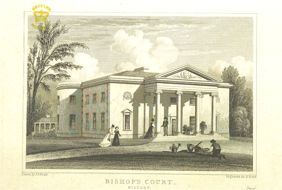 Neale(1829) p5.240 - Bishop's Court, Kildare