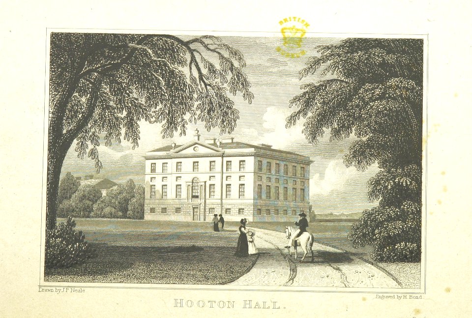 Neale(1829) p5.062 - Hooton Hall, Cheshire