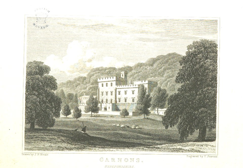 Neale(1827) p4.060 - Garnons, Herefordshire