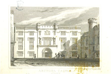 Neale(1827) p4.176 - Arundel Castle, Sussex