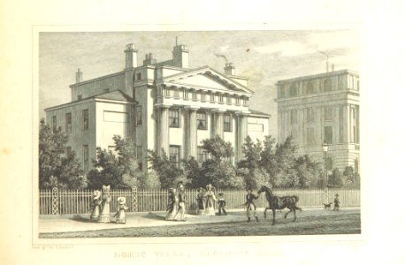 Doric Villa, Regent's Park - Shepherd, Metropolitan Improvements (1828), p275