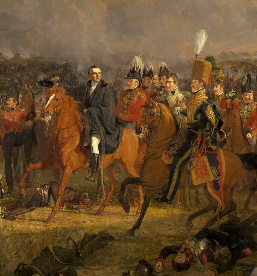 De Slag bij Waterloo Rijksmuseum SK-A-1115 (cropped)