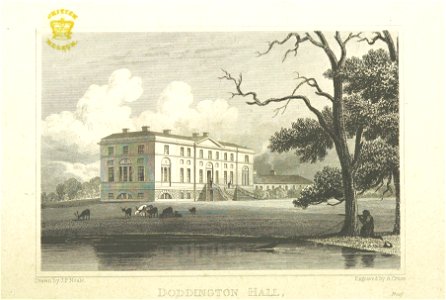 Neale(1829) p5.058 - Doddington Hall, Cheshire