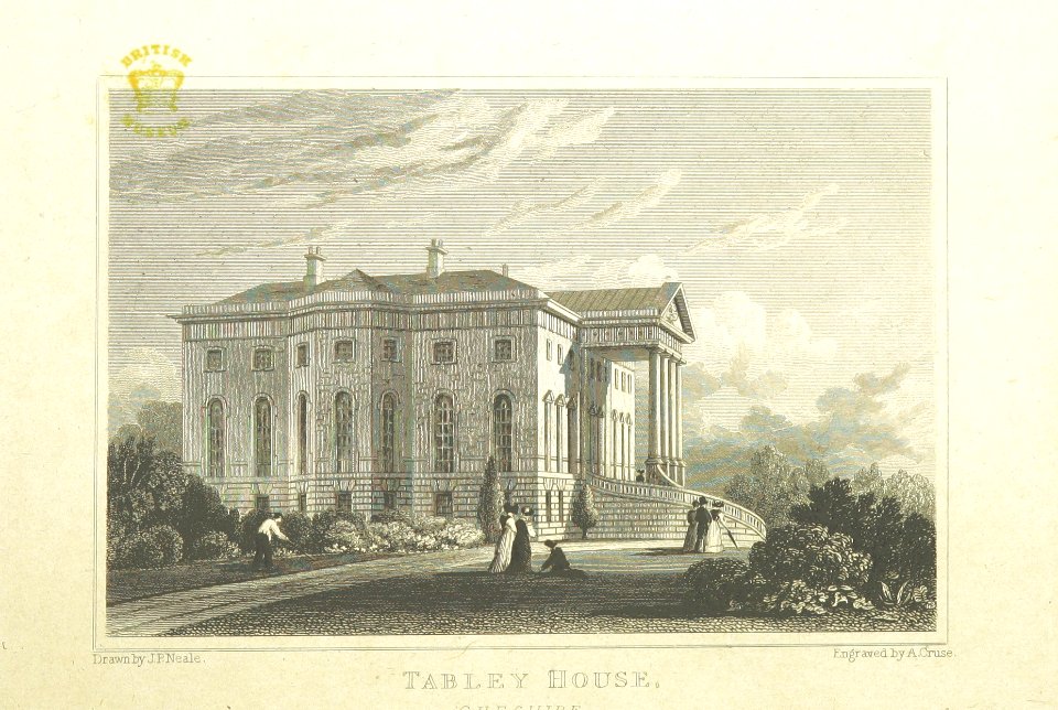 Neale(1829) p5.084 - Tabley House, Cheshire
