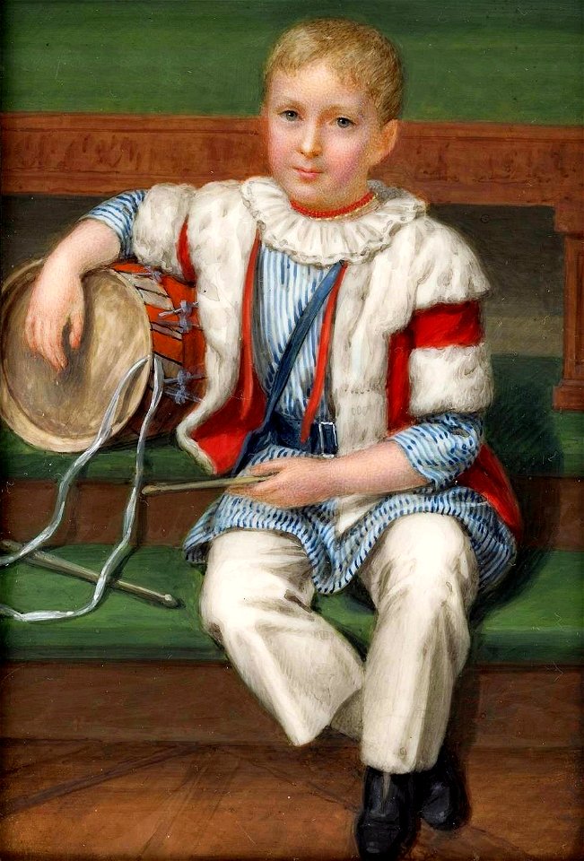 Sonntag Adam Potocki at the age of 5