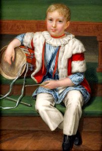 Sonntag Adam Potocki at the age of 5