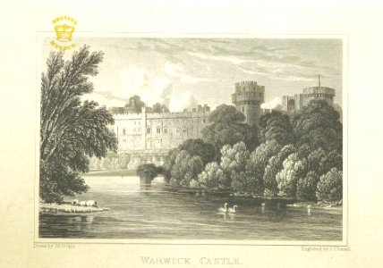 Neale(1829) p5.180 - Warwick Castle, Warwickshire