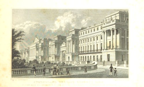 Cumberland Terrace, Regent's Park - Shepherd, Metropolitan Improvements (1828), p209