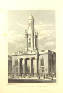 Trinity Church, New Road - Shepherd, Metropolitan Improvements (1828), p330