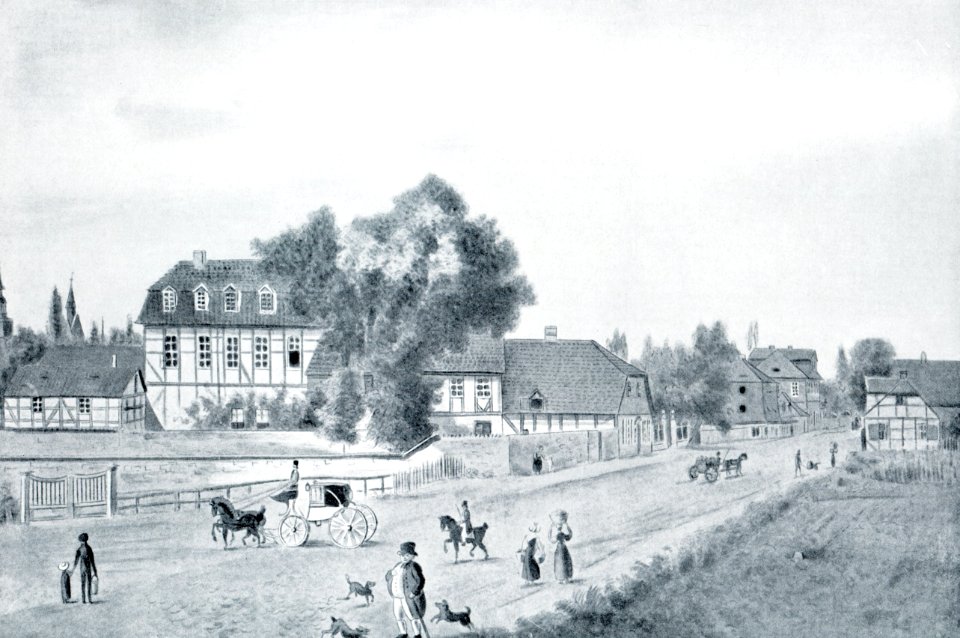 1825 unbekannt Höltystraße und Friedhöfe beim König von Hannover