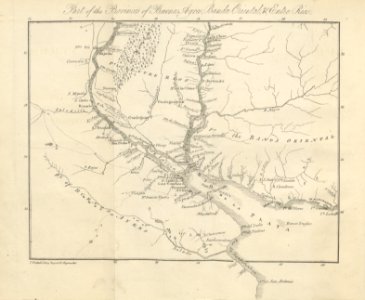 (1828) PLATE OF THE PROVINCES OF BUENOS AYRES, BANDA ORIENTAL & ENTRE RIOS
