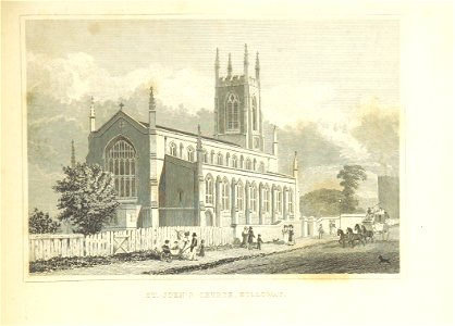 St John's Church, Holloway - Shepherd, Metropolitan Improvements (1828), p303