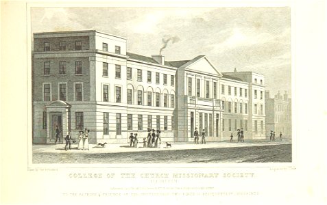College of the Church Missionary Society - Shepherd, Metropolitan Improvements (1828), p293