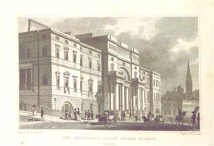 MA(1829) p.068 - The University, South Bridge Street, Edinburgh - Thomas Hosmer Shepherd