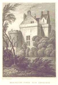 MA(1829) p.176 - Merchiston Tower, near Edinburgh - Thomas Hosmer Shepherd