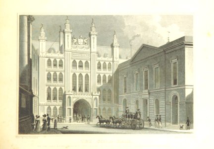 The Guild-Hall - Shepherd, Metropolitan Improvements (1828), p273