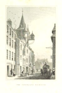 MA(1829) p.031 - The Canongate Tolbooth - Thomas Hosmer Shepherd. Free illustration for personal and commercial use.