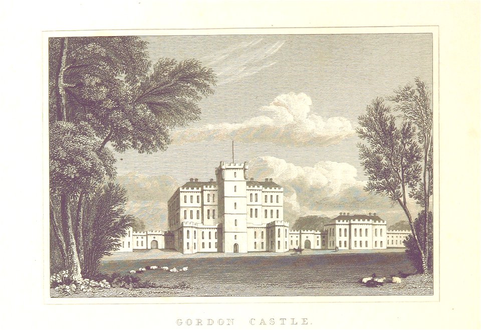 MA(1829) p.228 - Gordon Castle - John Preston Neale
