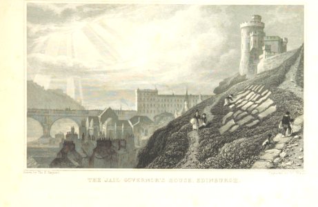 MA(1829) p.077 - The Jail Governor's House, Edinburgh - Thomas Hosmer Shepherd