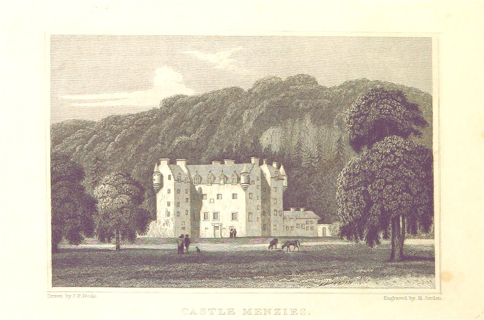 MA(1829) p.292 - Castle Menzies - John Preston Neale