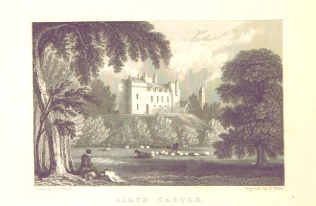 MA(1829) p.304 - Airth Castle - John Preston Neale